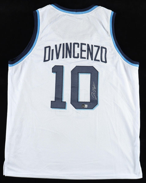Donte DiVincenzo Signed Villanova Wildcats Jersey (Beckett) Minnesota Guard