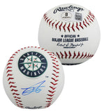 Mariners Julio Rodriguez Signed Seattle Mariners Logo OML Baseball BAS #BX68732