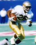 Raghib "Rocket" Ismail Signed Notre Dame Fighting Irish Mini Helmet (Beckett QR)