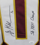 Brian Mitchell HOF Autographed/Inscr Maroon Custom Football Jersey Redskins JSA