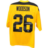 Rod Woodson Signed M&N Legacy Pittsburgh Steelers Jersey BAS 44512