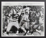 John Cappelletti HOF October 30, 1978 B/W 8x10 Press Photo Los Angeles Rams