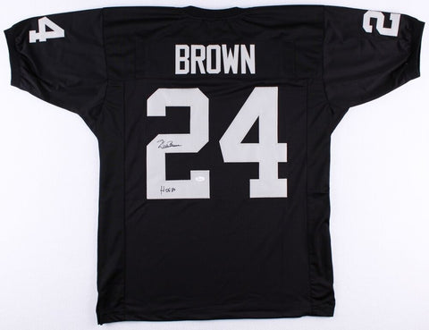 Willie Brown Signed Oakland Raiders Jersey Inscribed "HOF 84" (S.I. COA)