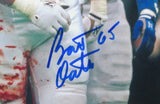 Bart Oates Signed 8x10 Photo New York Giants Framed JSA 187251