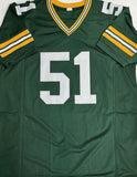 BRIAN WILLIAMS Signed Replica Green Jersey - Green Bay Packers - JSA