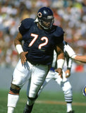 William Perry Signed Bears Mini-Helmet (Schwartz COA) "The FRIDGE" 1985 Bears