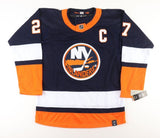 Anders Lee Signed New York Islanders Adidas Captain's Jersey (JSA COA) Left Wing