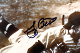 Yogi Berra Autographed 8x10 Action Shot vs Ted Williams Photo Framed Steiner COA
