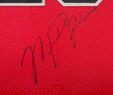 Bulls Michael Jordan Autographed Framed Authentic Jersey PSA/DNA & Beckett