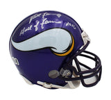 Brett Favre Signed Minnesota Vikings Mini Helmet - Hall of Fame 2016- LE 444/444