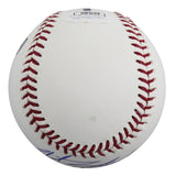 Rangers Wyatt Langford Authentic Signed Robert Manfred OML Baseball JSA #AU76560