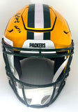 Packers BRETT FAVRE Signed Full Size Authentic Speed FLEX Helmet AUTO w/ HOF JSA