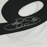 FRAMED Autographed/Signed BRETT KEISEL 33x42 Pittsburgh White Jersey JSA COA