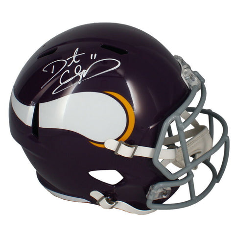 Daunte Culpepper Autographed Minnesota Vikings Full Size Speed Helmet Beckett