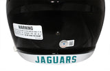 Fred Taylor Autographed Jacksonville Jaguars F/S speed Helmet BAS 39851