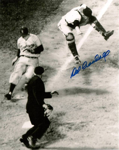 Milw Braves DEL CRANDALL Signed 8x10 Photo #1 AUTO - 11 x All Star - 1957 WS Chp