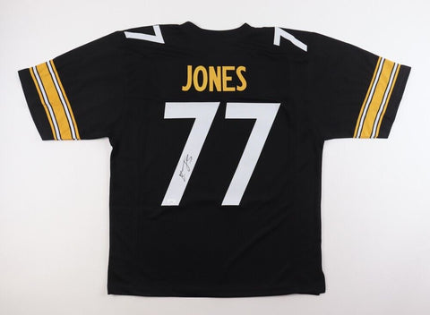 Broderick Jones Signed Pittsburgh Steelers Jersey (JSA COA) 2023 1st Rnd Pk / GA