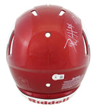 JJ TJ & Derek Watt Triple Signed Flash Full Size Speed Proline Helmet BAS Wit