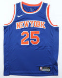 Mikal Bridges Signed New York Knicks Nike Authentic Jersey (PSA) 2026 NBA Champ