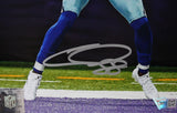 CeeDee Lamb Autographed Dallas Cowboys 8X10 Dance Photo-Fanatics *Silver