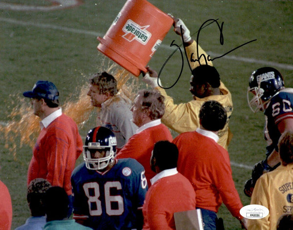 Harry Carson New York Giants HOF Signed/Autographed 8x10 Photo JSA 161398