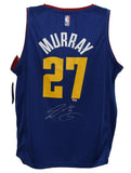 Jamal Murray Autographed Denver Nuggets Blue Fastbreak XL Jersey FAN 39647