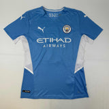 Autographed/Signed Ruben Dias Manchester City Blue Soccer Jersey Beckett BAS COA