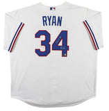 Rangers Nolan Ryan HOF 99 Authentic Signed White NIke Jersey Autographed BAS