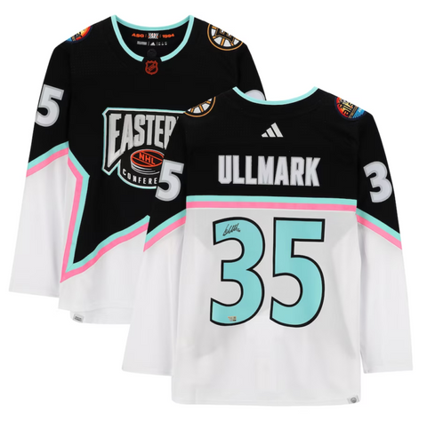 Linus Ullmark Autographed Bruins Authentic 2023 All-Star Jersey Fanatics