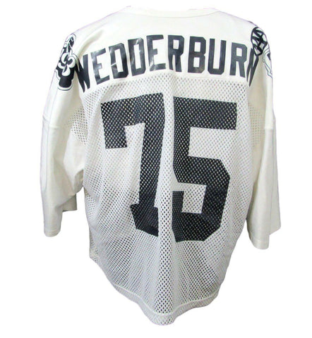 Mark Wedderburn 2008 PA Big 33 FB Game White Jersey Size XXXL 143904