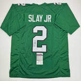 Autographed/Signed Darius Slay Jr. Philadelphia Kelly Green Jersey JSA COA