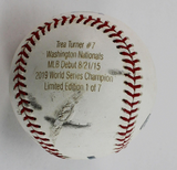 Trea Turner Signed Baseball (JSA COA) Philadelphia Phillies All Star Shortstop