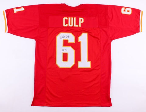 Curley Culp Signed Chiefs Jersey (Player Hologram) 6xPro Bowl Defensive Tackle