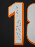 FRAMED CINCINNATI BENGALS AJ GREEN AUTOGRAPHED JERSEY JSA COA