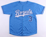 Ned Yost Signed K.C. Royals Jersey (JSA COA) 2015 World Series Winning Manager