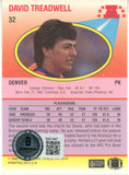 David Treadwell Signed 1990 Fleer #32 Trading Card Beckett 44804