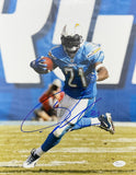 LaDainian Tomlinson HOF Autographed/Signed 11x14 Photo Chargers JSA 211694