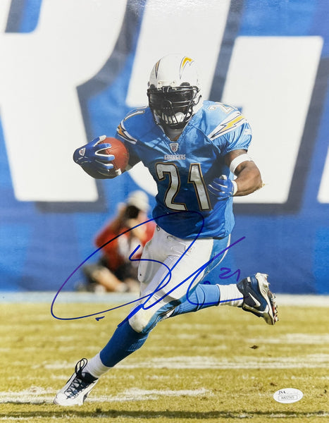 LaDainian Tomlinson HOF Autographed/Signed 11x14 Photo Chargers JSA 211694