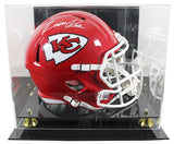 Chiefs Rashee Rice Authentic Signed Full Size Speed Rep Helmet w/ Case BAS
