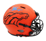 Terrell Davis Signed Broncos Speed Authentic Rave Helmet with "HOF 17" Insc