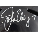 John Elway Autographed Denver Broncos F/S TB 97-23 Helmet Beckett Witness 50232