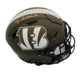 Ja'Marr Chase Signed Cincinnati Bengals Speed Flex Authentic STS NFL Helmet