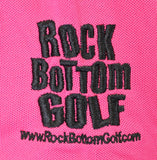 John Daly Authentic Signed Match Worn Pink Loudmouth Polo Shirt BAS #BK84762