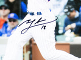 Ben Zobrist Signed Cubs 16x20 Photo (Beckett) Chicago 2016 World Series MVP