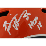 Brian Urlacher Autographed Chicago Bears Alt 22 F/S Helmet Beckett Witness 49303