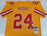Skyy Moore Signed Kansas City Chiefs Jersey (JSA COA) 2022 2nd Round Draft Pk WR