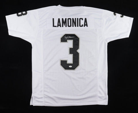 Daryle Lamonica Signed Oakland Raider Jersey (JSA COA) The Mad Bomber /Died 2022