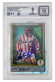 Ronaldo Nazario Signed 2022-23 Topps Stadium Club Chrome - BGS 9 Autograph 10