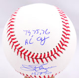 Jim Palmer Autographed Rawlings OML Baseball w/3 Inscriptions- Beckett W Holo