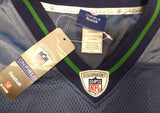 Seahawks Matt Hasselbeck Autographed Blue Authentic Reebok Jersey MCS Holo 87252